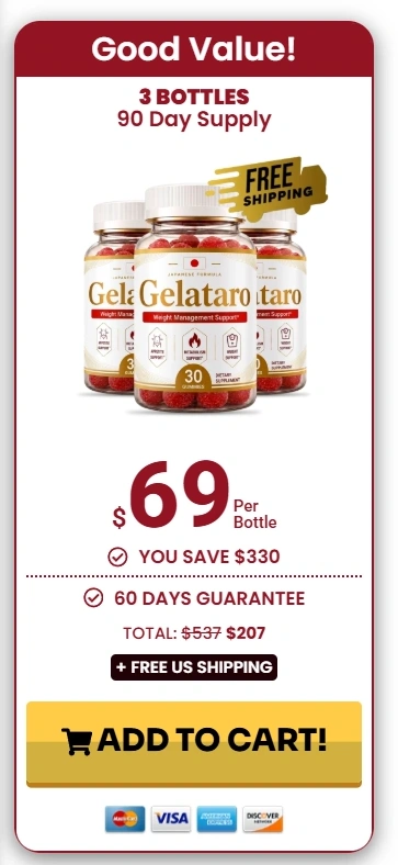 Gelataro - 3 Bottle